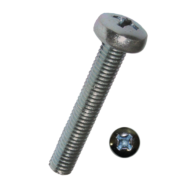 Cross recessed raised cheese head screws, form Z